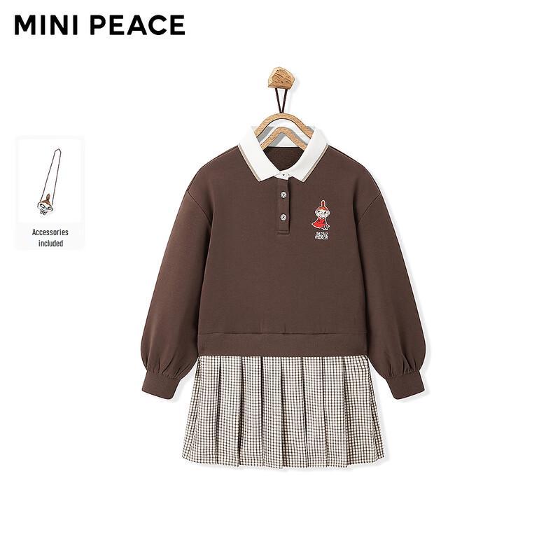 MiniPeace Moomin Collaboration Girls  Suspender Dress 140