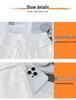 Women's Spring 2026 High-Waisted Lace-Up Wide-Leg Pants - Slimming, Casual, Floor-Length Scythe Style