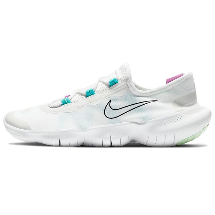 

Nike Free RN 5.0 2020 Белые мультиженские кроссовки Black Summit-White CJ0270-102