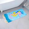 40x100cm Baby Bath Mat Extra Long Cartoon Design Non Slip Bath Mat Suction Cups Waterproof Kids Bath Mat Baby Bath Time