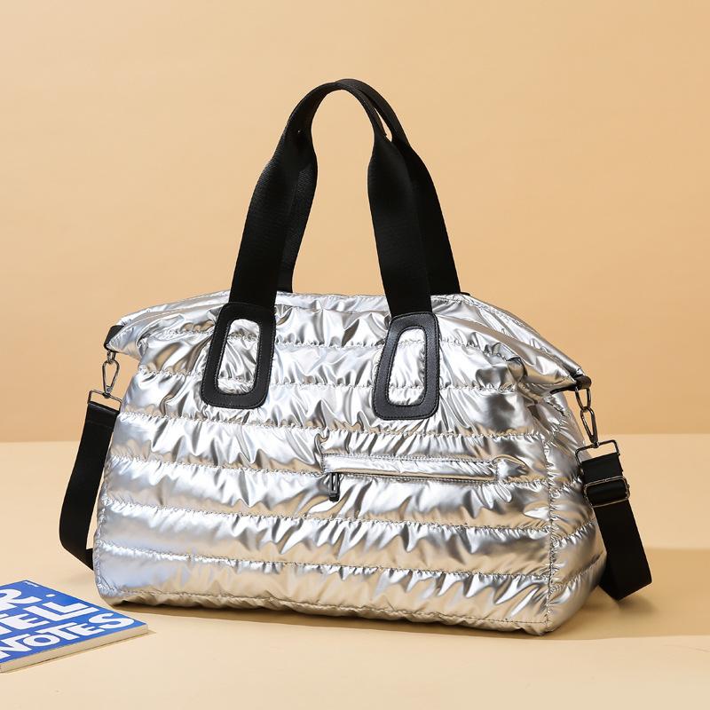 Fitness Bag Women's Rest Sports Bag Cotton Clothing Bag Waterproof Swimming Bag Yoga Portable Shoulder Travel Duffel Bag