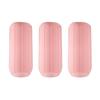 3Pcs Leakproof Leak Proof Toiletries Sleeves Silicone Refillable Bottle Protective Cap