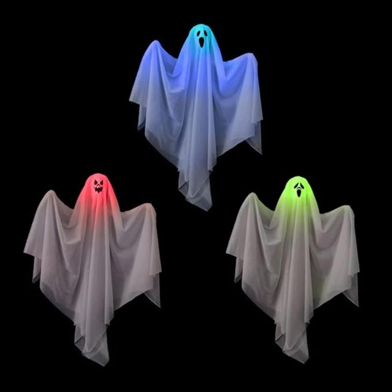 Light Up Ghost Halloween Decorations for HauntedHouse Party Yard Tree Decor