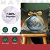 Christmas Ball Bow Decoration Pillowcase Printed Polyester 40/45/50Cm Throw Pillowcover Decor Sofa Cushion Pillowslip Home Decor