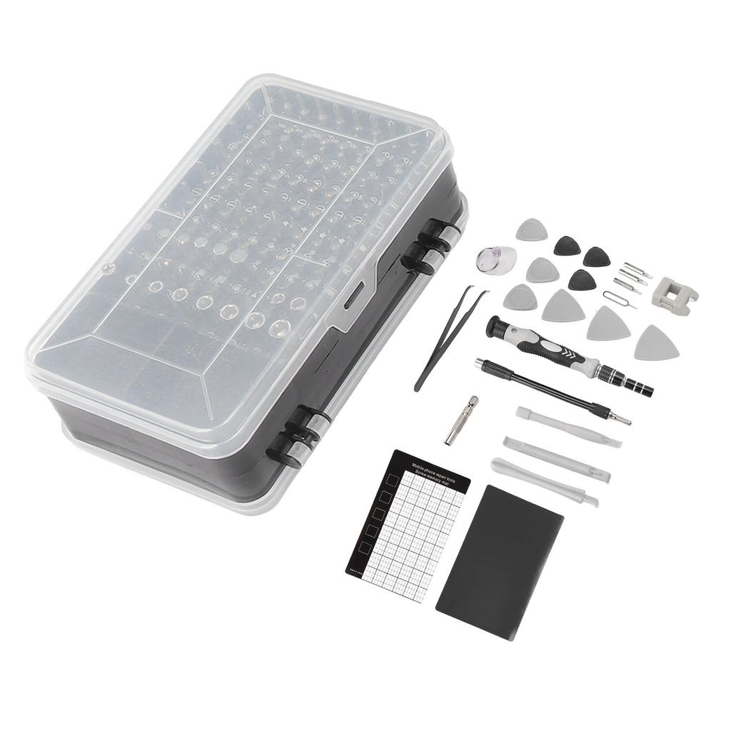 122 in 1 Screwdriver Set Adjustable Magnetic Suction Screwdriver Kit for Computer Glasses PC Laptop Mobile Phone