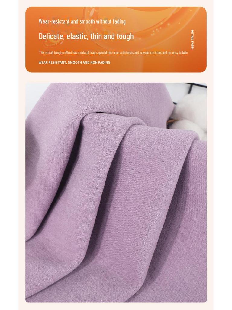 310g Yifei Acrylic Wool Blend Double-Sided Velvet Fabric for Autumn/Winter Sportswear Bottoming Shirts