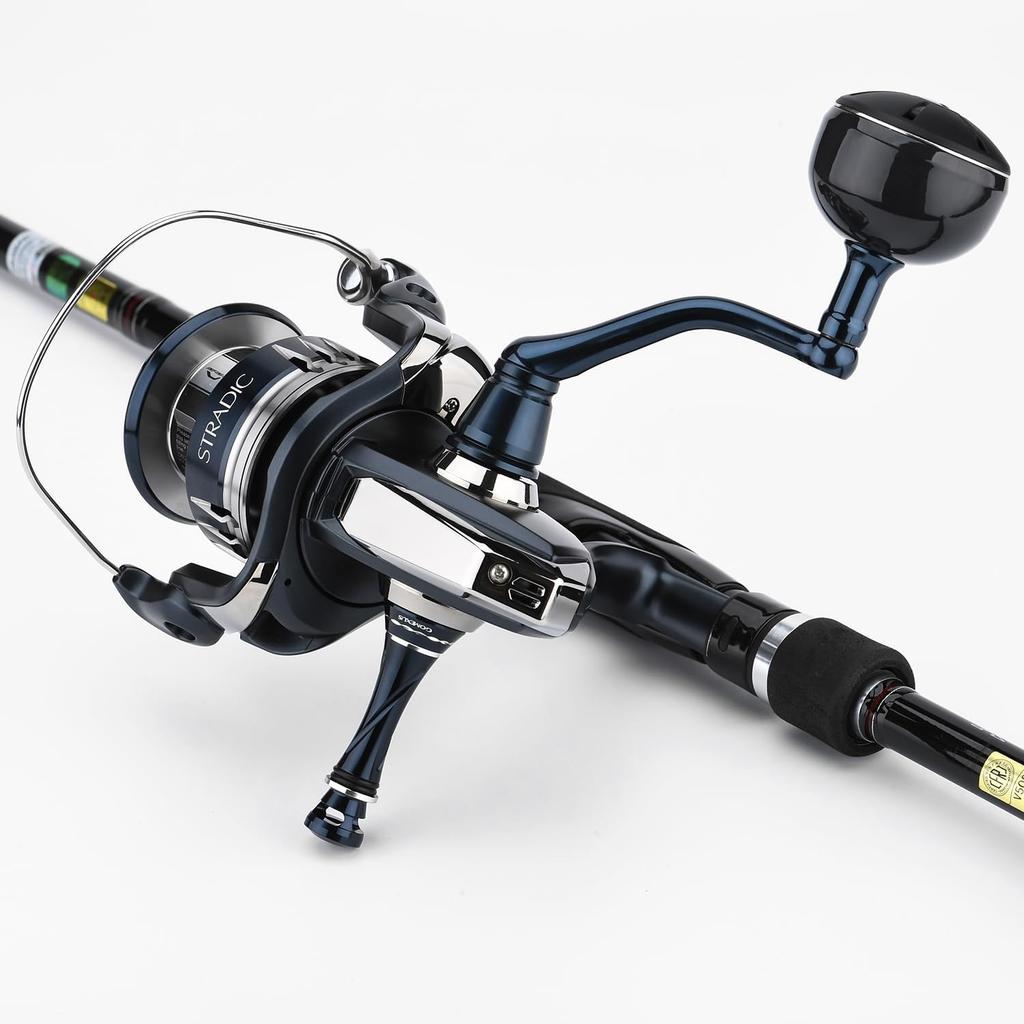 Gomexus R9 Rro Reel Stand for Certate Stella Twin Power and Spheros SW Spinning spinning reel hook ideal for bank fishing and Daiwa, Shimano, Saltiga,