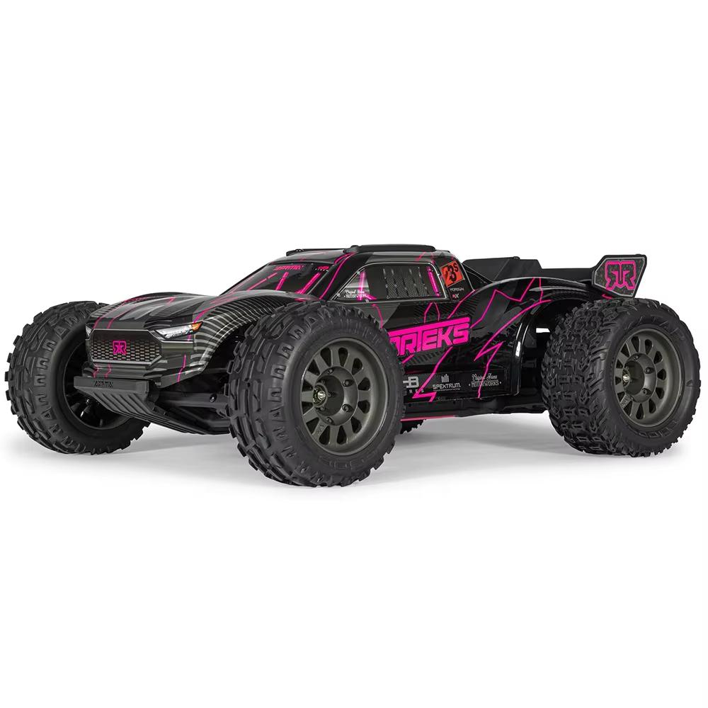 

ARRMA VORTEKS ARA3505 223S Brushless RWD DSC RTR Stadium Truck 1/10 RC Electric Remote Control Model Car Adult Children s Toys рожевий