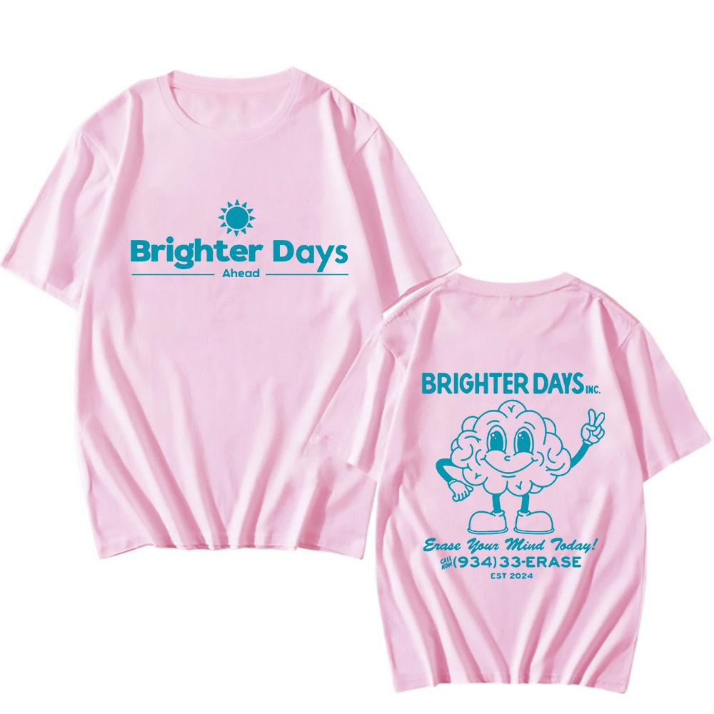 Ariana Grande Brighter Days Ahead Graphic Print T-shirts Men's Women Vintage High Quality Tshirts Fashion Casual Tee Tops