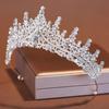Crown Bridal Tiara Korean-style Atmospheric Wedding Hair Accessories Goddess's 18th-year-old Coming-of-age Ceremony Princess Birthday Crown