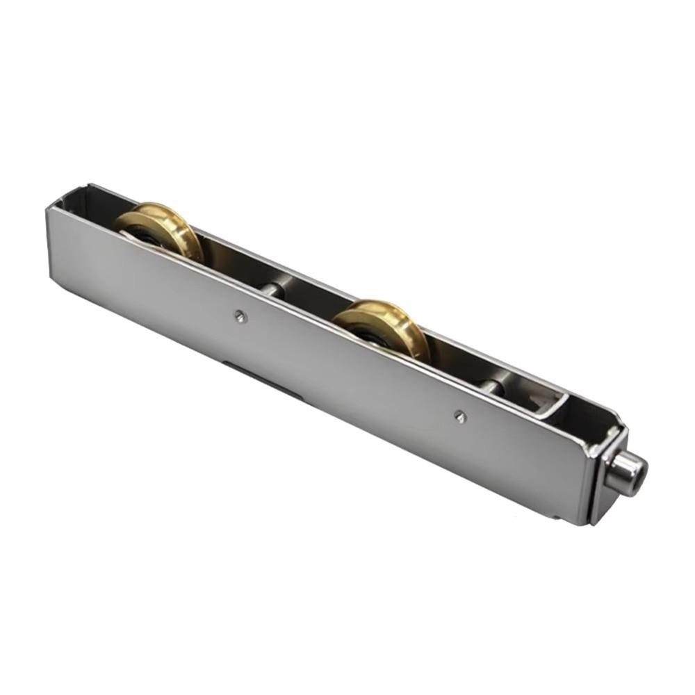 

Stainless Steel Door Sliding Roller Double Copper Wheel Bearing Rollers Window Pulley Silent Sliding Door Fittings A2 13-20