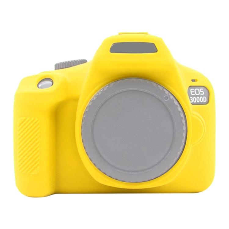 

М який силіконовий захисний чохол PULUZ для Canon EOS 3000D / 4000D жовтий