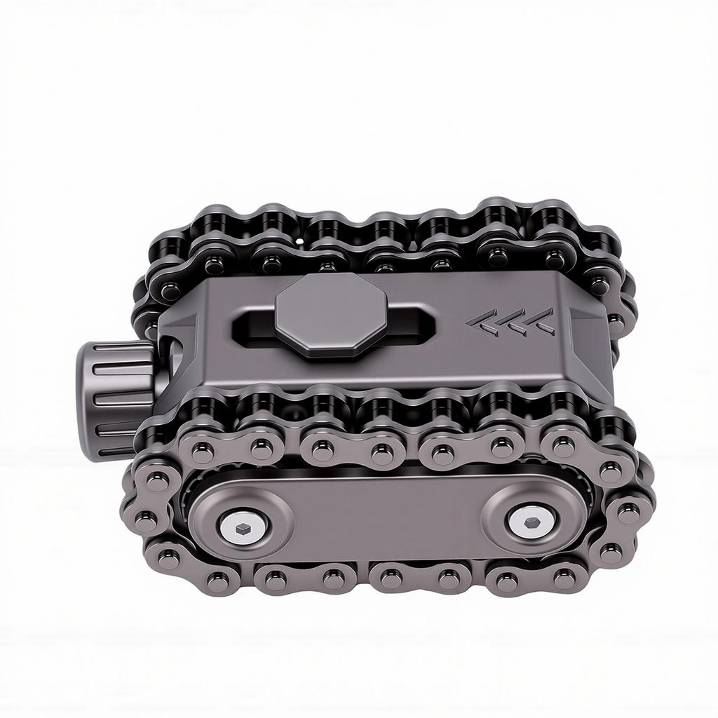 Chain Fidget Toy with Tactile Feedback Multi Use Metal Slider Roller Chain Combo for Commuting Work Break Time