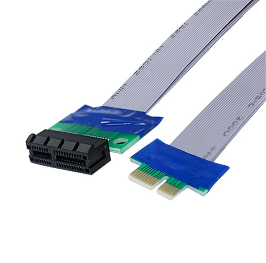 4 Pcs PCI-Express PCI-E 1x Riser Card Rxtender For Extend Flex Evacuation Cable