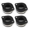 4 Intake Manifold Boots Kit Fit for Kawasaki KZ1000 KZ1100 1981-1982 16065-1135