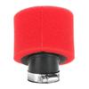 38mm 1.5in 45 Grad Abgewinkelter Schaumstoff-Luftfilter Kapselreiniger für CRF50 XR50 CRF ATV PIT DIRT BIKE 110cc 125cc Rot