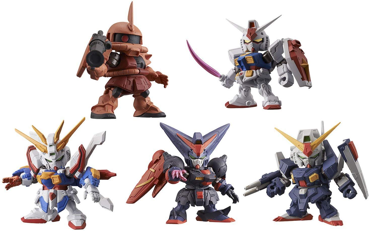 

Mobile Suit Gundam Gashapon Senshi DASH 01 5 (All types)