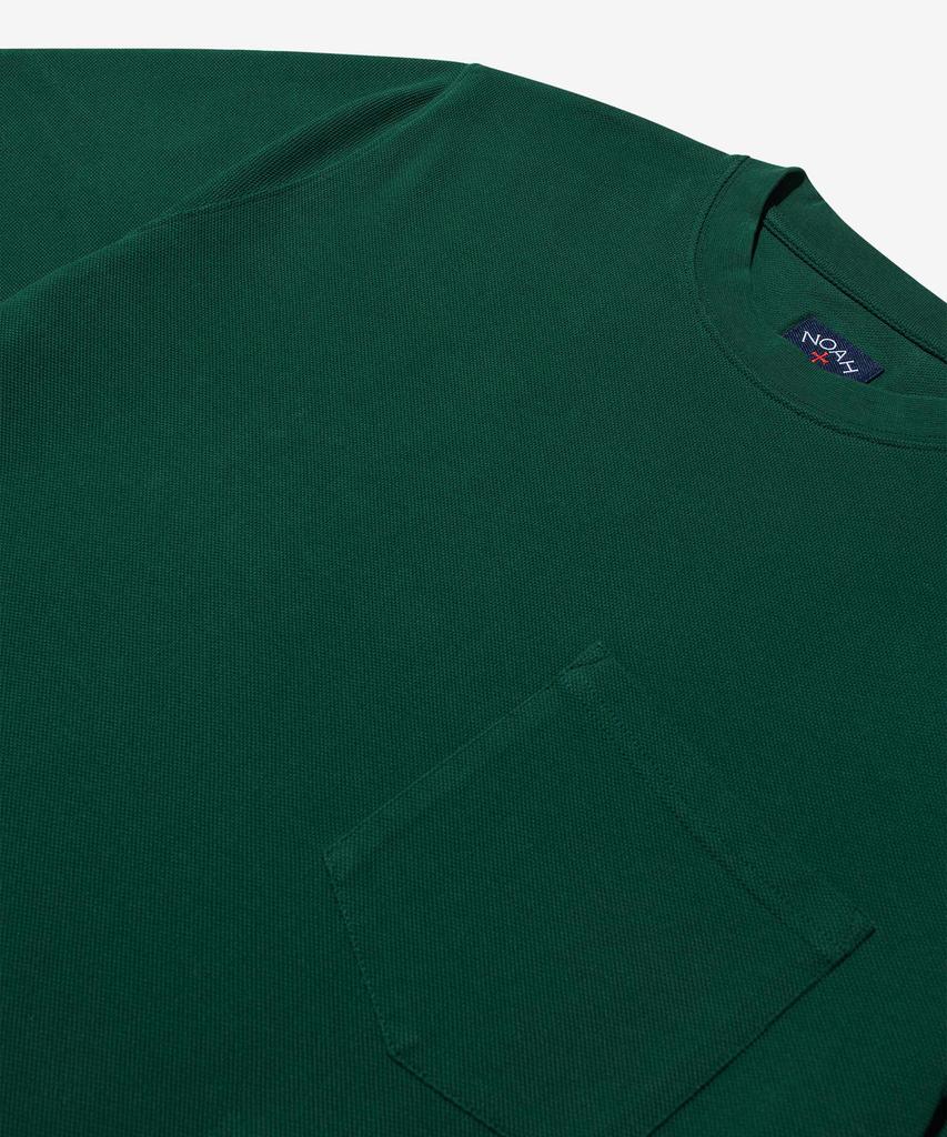 Noa (U) Heavyweight Pique Top Forest Green
