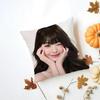 Idol Lovely J-Jang Won-Young Cushion Cover Washable Linen Pillowcase Soft For Daily Sofa Bed Home Room Decor