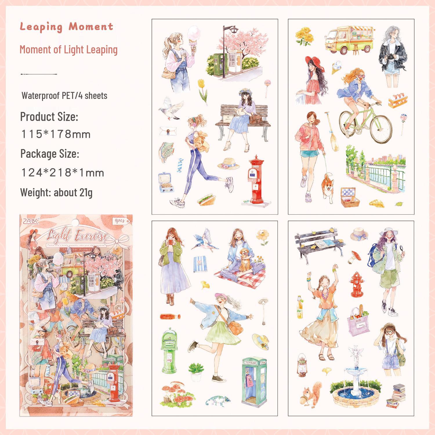 Yue Zhen Fun Time Collection: Cute Journal & Children s Stickers