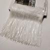 10 Yards 20cm Colorful Sequin Shiny Tassel Lace Trim Ribbon Fringe Diy Handmade Dance Performance Stage Costume Curtain Decor
