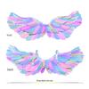 Glowing Elf Fairy Wand with Angel Feather Rainbow Wings - Little Girl's Birthday Gift & Stage Prop