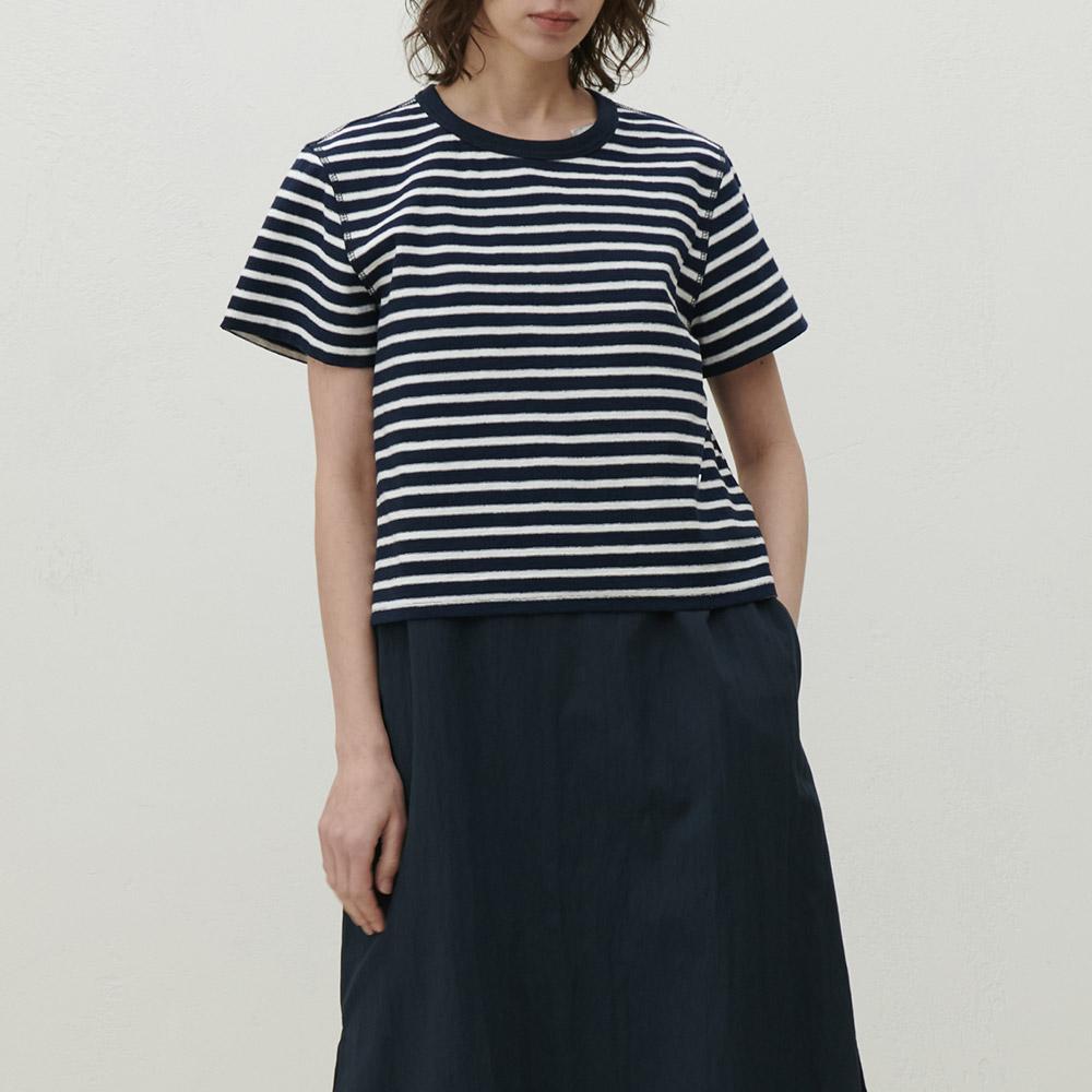 MOMEN Cool Stripe T-Shirt_Xmcas3Y321156