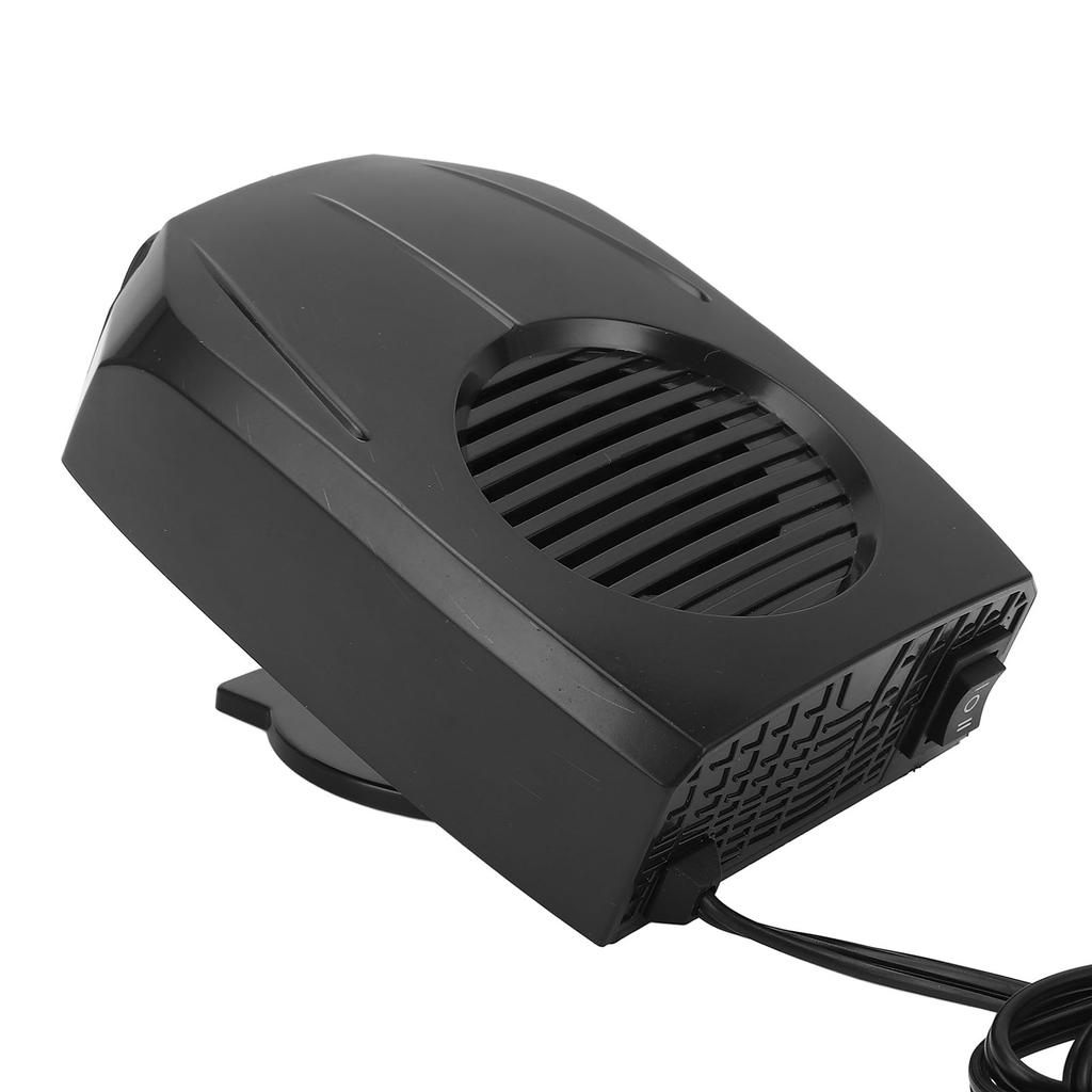 12V Auto Car Heater Defroster Windshield Defogger Automobile Windscreen Heater Black
