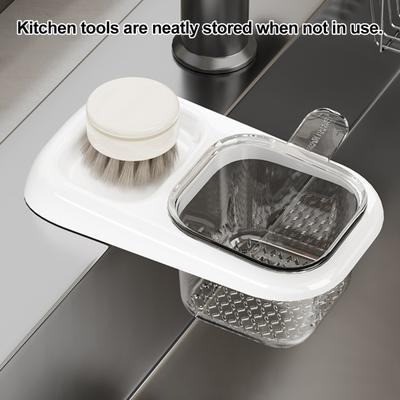 Yousheng Sink Drain Strainer with Suction Cup Kitchen Sink Food Residue Catcher Basket Fine Mesh Strainer for Food Waste Leftovers