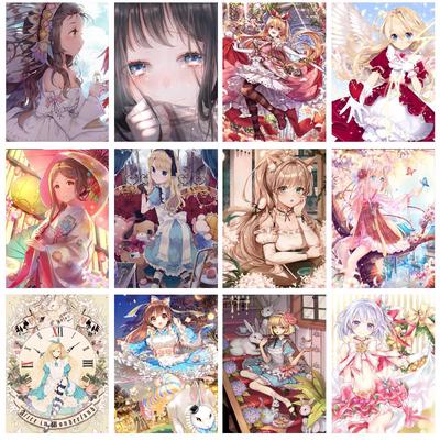 5D DIY Diamond Paintings Cartoon Embroidery Pattern 3D Cross Stitch Kits Mosaic Pictures Wall Stickers