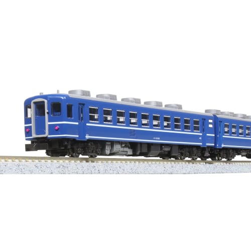 KATO N Gauge 12 Series Passenger Car, JR East Takasaki Rolling Stock Center, 7-Car Set, 10-1720, Blue, Model Train