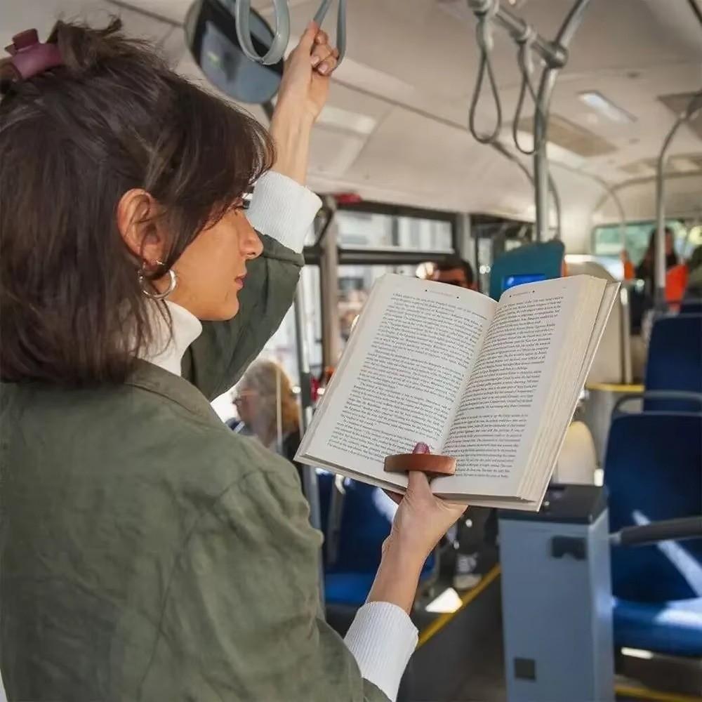 One Hand Reading Thumb Bookmark Wooden Book Page Holder Bookmarks  Book Lovers/Students