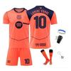 Kids Sportswear Barcelona 10 Yamal 25/26 Season Short Sleeve Soccer Jersey Set Polyester Pink