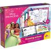 Drawing School + Scented Markers - Princesses - LISCIANIGIOCHI - Drawing Kit - Erasable Boards - From 4 Years
