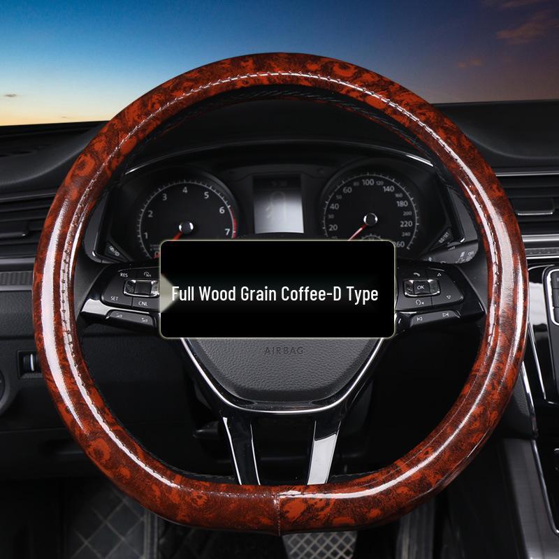 Four Seasons 2011 Pfirsichholzmaserung & Leder Auto Lenkradbezug