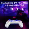 Ovladač NBCP pro s Bezdrátovým Rychlopalným Turbo a Makro Gyrem Kompatibilní s Obsahuje Japonský Návod k Použití x WOLF-V8 Switch/Switch 2,