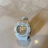 Used CASIO BABY-G G-LIDE White Digital Watch