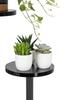 FINO Universal Flower Stand - Black, 4-tier Flower Stand for 6 Pots