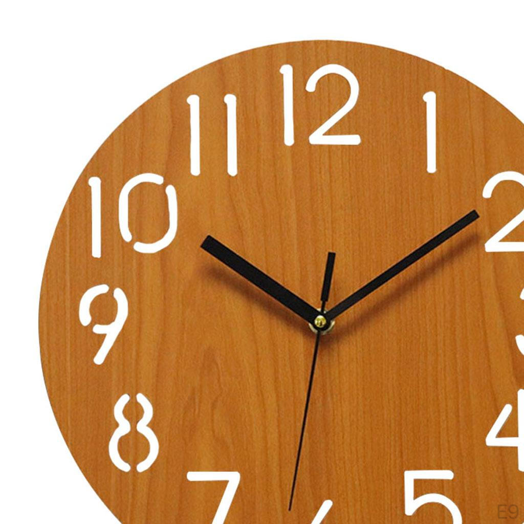 12 Inch Wood Wall Clock