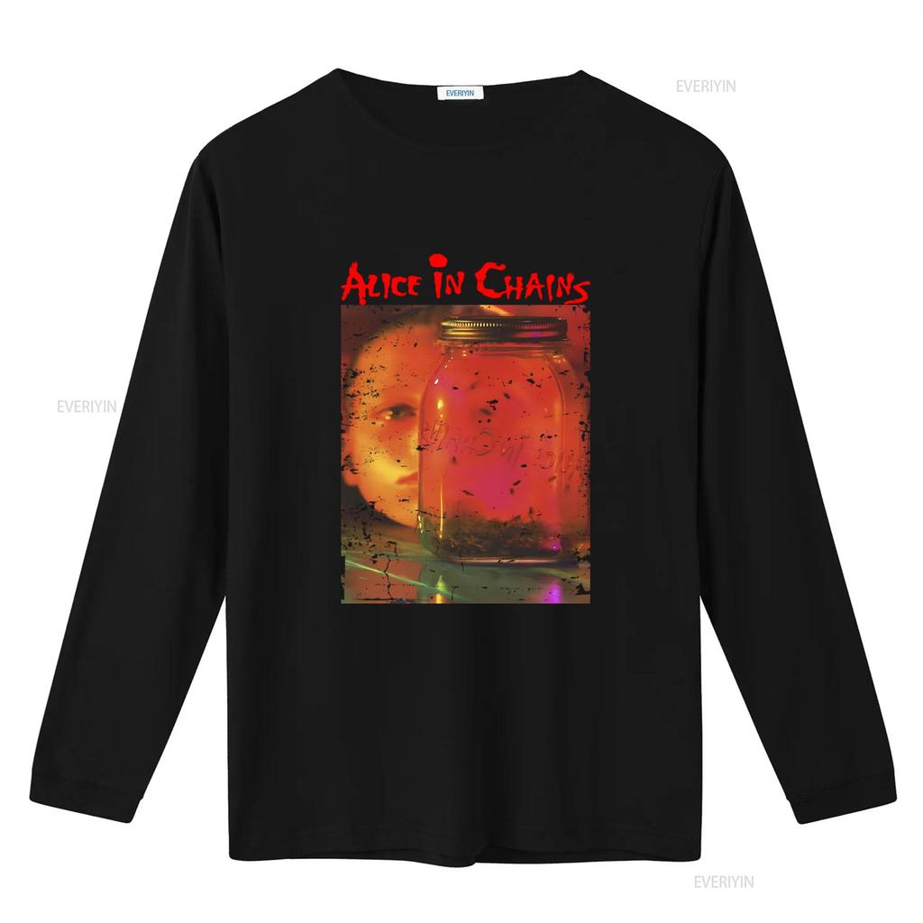 Alice In Chains Jar Of Flies T Shirt Front Back Print X Large Rock Band Merch vintage Washed designer clothes Stretched Stylish
