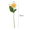 Artificial Silk Dahlia Flower Stem for Wedding Arrangements Home Decoration Office Space and Photo Shoot Backgrounds