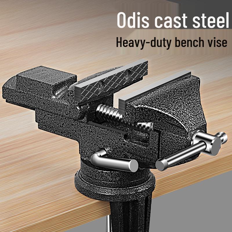 360° Multi-Directional Mini Bench Vise for Household Use
