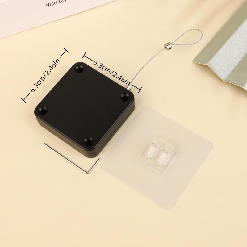 Automatic Sensor Door Closer Punch-Free Adjustable Surface Door Stopper Bracket For Home Improvement Automatically Closes Doors