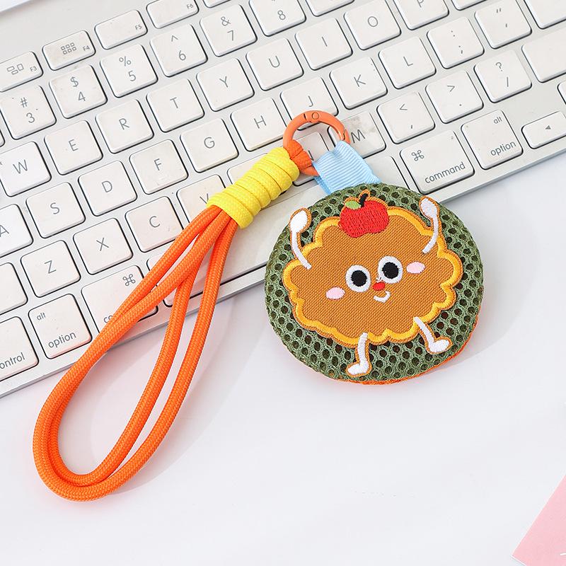 

Мультяшный сетчатый кошелек для монет и брелок-подвеска с держателем для ароматизированной таблетки