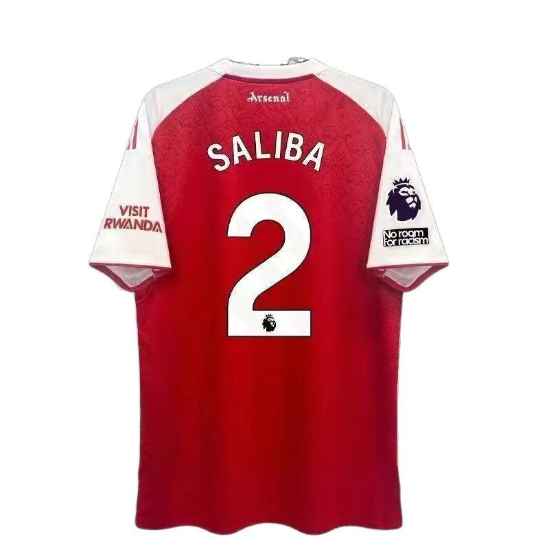 Arsenal Hazai Futballmez ''-'' Szurkolói Kiadás Egyedi Név Szám Rövid Ujjú Futball Szett Férfi Női
