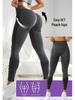 European & American High-Waist Seamless Yoga Pants - Hip-Lifting Peach Leggings for Women