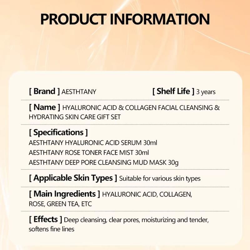 Moisturizing Gift Set (3-Piece Set) - Moisturizing Skincare Designed For Dry Skin