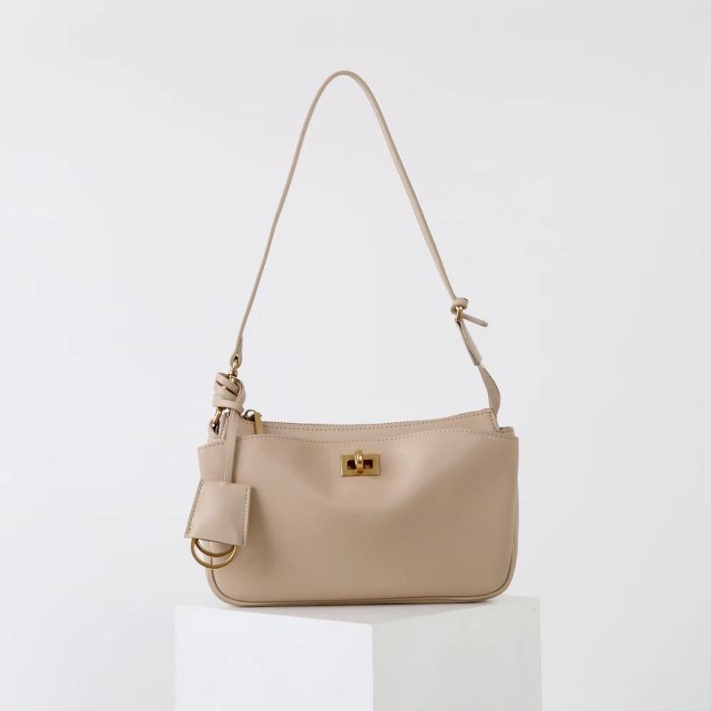 Slanted-style High-quality Crossbody Shoulder Bag Leather High-end European Fashion Underarm Accessory