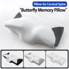 Memory Foam Pillow Cervical Orthopedic Pillow 2 in 1 Ergonomic Contour Orthopedic Pillow for Neck Pain SMZT003