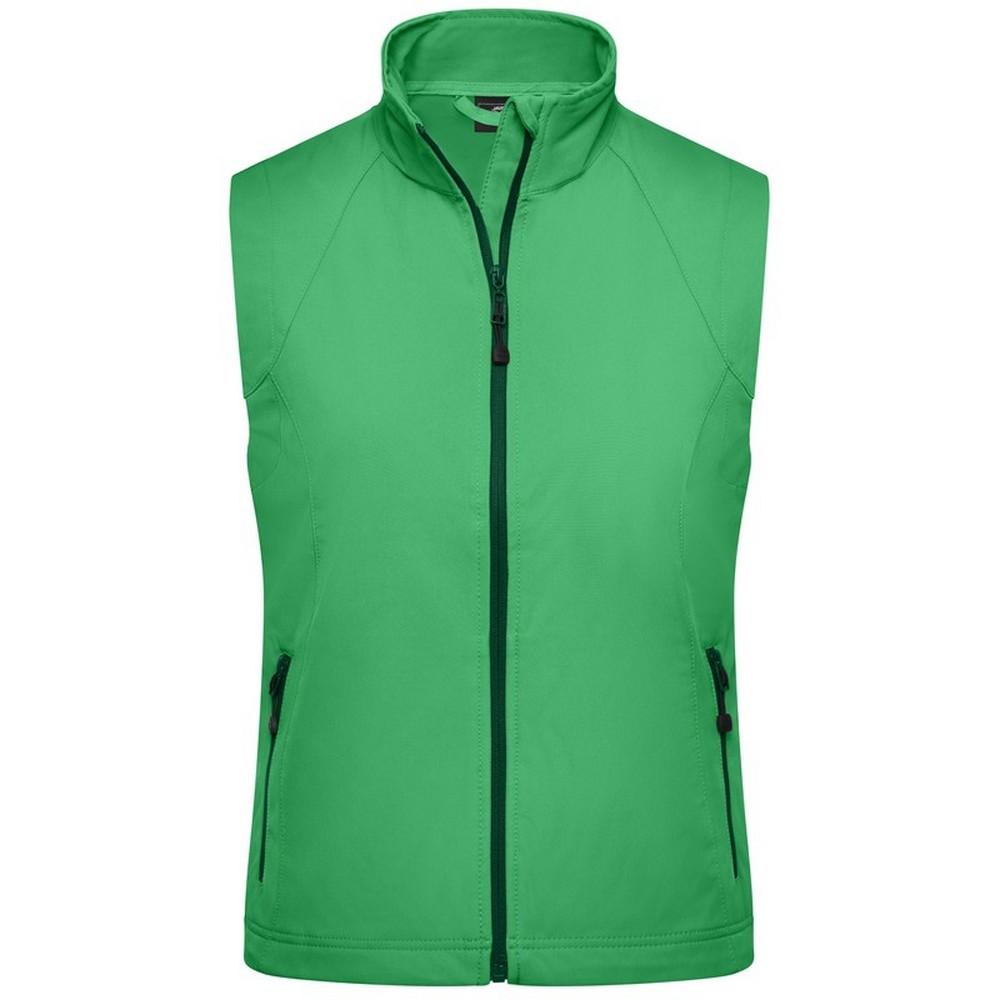 James and Nicholson Womens/Ladies Softshell Gilet